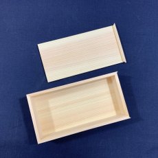 画像3: 【名入れ無料】国産桧製　引出小箱 (3)