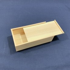 画像2: 【名入れ無料】国産桧製　引出小箱 (2)
